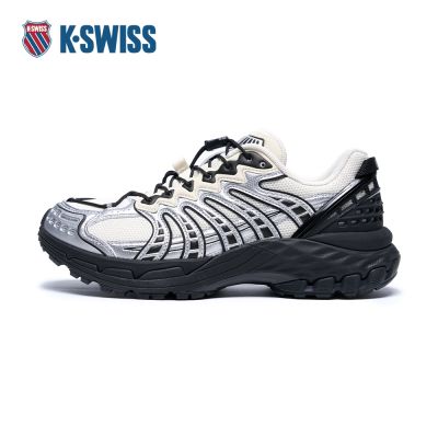 K-SWISS 經典運動鞋 KONEJO V2 休閒 女鞋 白银黑色 94949-044-M