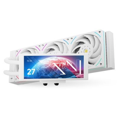Thermalright 利民 Trofeo Vision 360 ARGB White 6.86吋LCD水冷散熱器