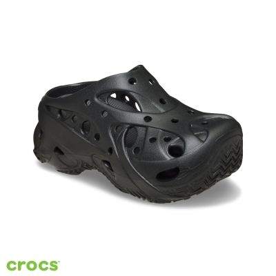 Crocs 卡駱馳 (女鞋) 珊瑚洞洞鞋 Caged Clog 女鞋-黑色 211141-001