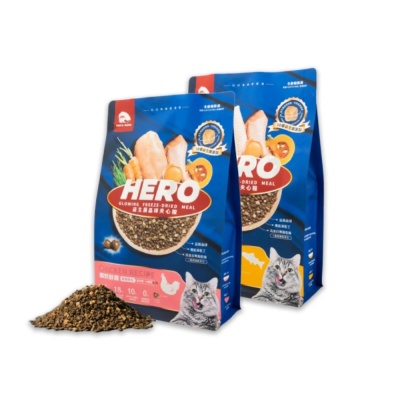HeroMAMA -1.5KG(3.3LB) 益生菌晶球夾心糧｜深海鱈魚/曠野鮮雞 