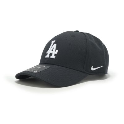 Nike 棒球帽 Dri-FIT Club Structured 洛杉磯道奇 黑 NB1H912ZLD-3YB