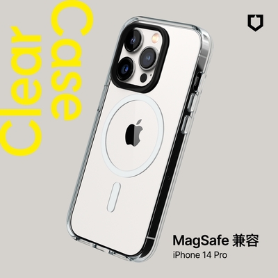 犀牛盾 iPhone 14 Pro(6.1吋) Clear (MagSafe相容)超強磁吸透明防摔手機殼