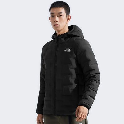 The North Face 官方旗艦 北面男款黑色DWR防潑水羽絨外套｜8DWVJK3