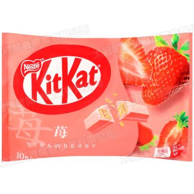 (即期品)雀巢 KitKat草莓風味餅乾 113g★(效期至20260930)