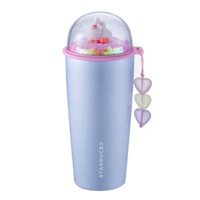 星巴克 親愛小鴨造景磁鐵不鏽鋼杯