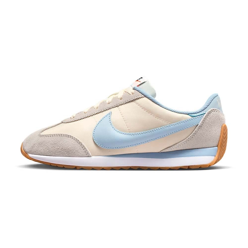 Nike W Pacific 運動鞋 女鞋 休閒鞋 奶油白藍色 麂皮 舒適 阿甘鞋 HM4771-110