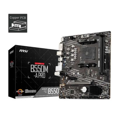 MSI微星 PRO B550M-B (ARGB/TPC) 主機板