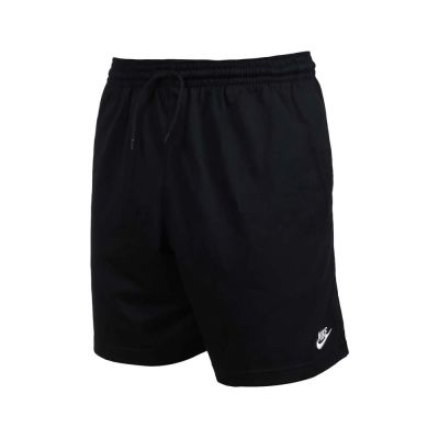NIKE 男針織短褲-5分褲 訓練 運動 健身 FQ4361-010 黑白