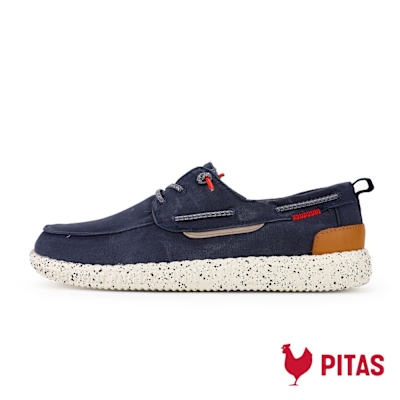 【PITAS】男鞋 WP150 JACK 超輕量懶人鞋 (PI2432-047 輕馳悠藍)