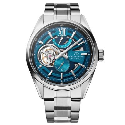 ORIENT STAR 東方之星 現代系列 75週年 限量 鏤空機械腕錶 錶 手錶 送禮 41mm / RE-AV0140E