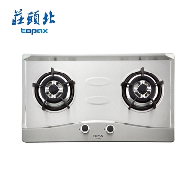 Topax莊頭北 莊頭北 二口不鏽鋼檯面爐 TG-8501S 送基本安裝