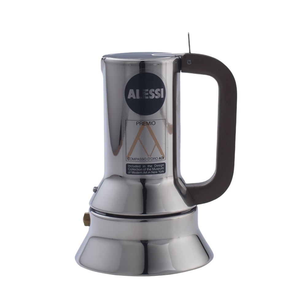 義大利Alessi 9090 不鏽鋼摩卡壺咖啡壺1人份| 手沖壺| Yahoo購物中心