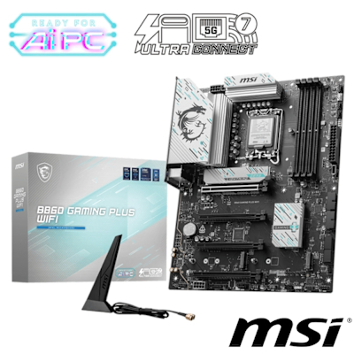 MSI微星 B860 GAMING PLUS WIFI 主機板