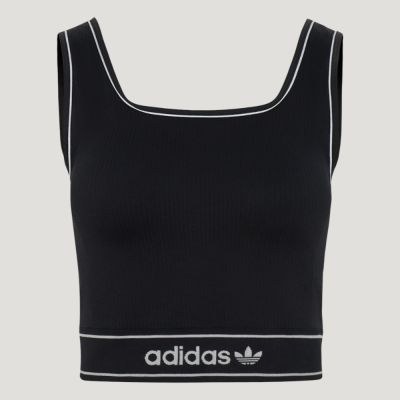 Adidas 愛迪達 Waistband Tank LF4590 女 背心 運動背心 黑 亞版