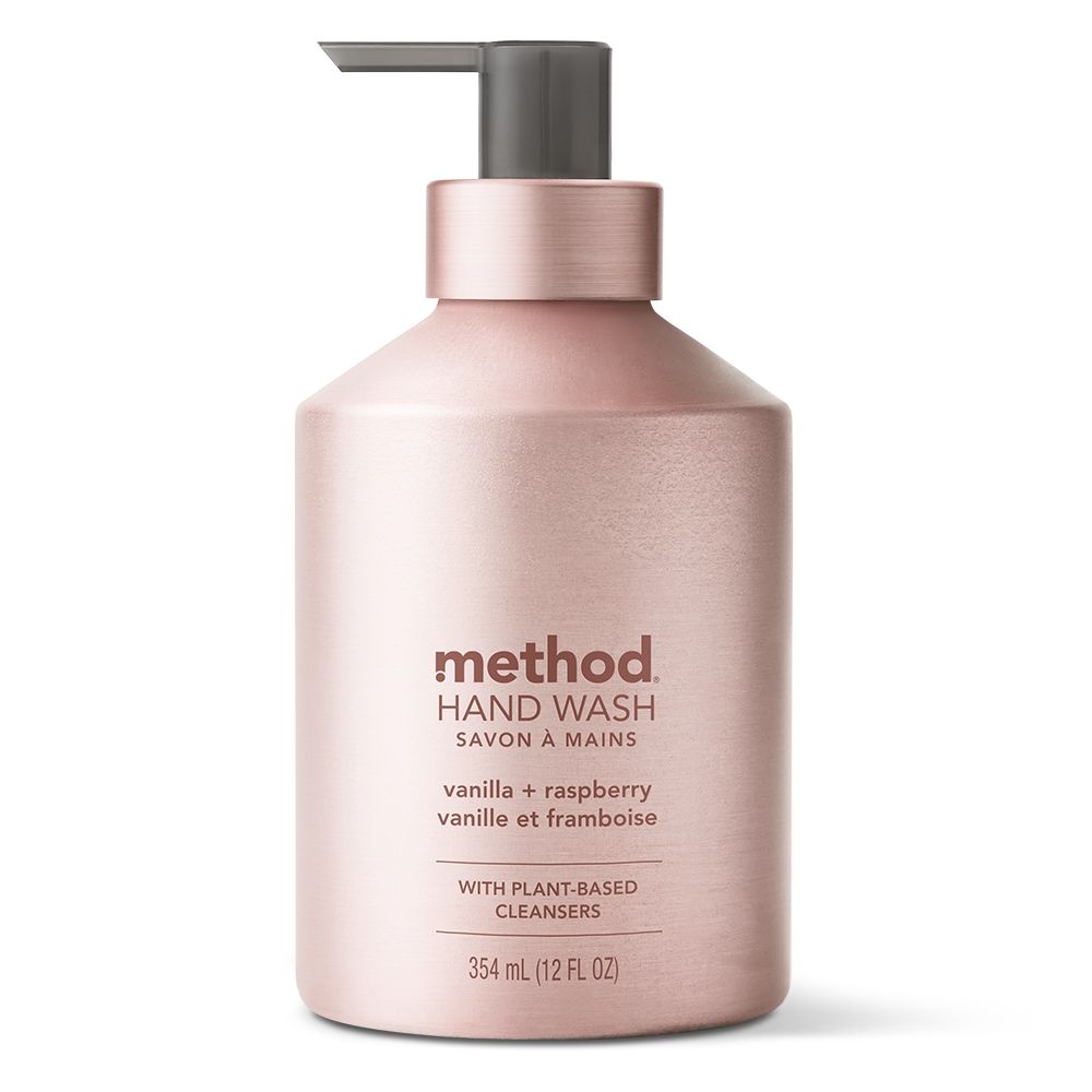 Method美則 金緻洗手乳-玫瑰金(香草&覆盆子)354ml