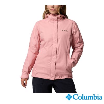 Columbia 哥倫比亞 女款-OT防水外套-Arcadia-淺粉色 URR24360LK/JF