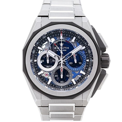 ZENITH 真力時 DEFY Extreme 碟飛鈦金屬鏈帶腕錶(95.9100.9004/01.I001) x45mm