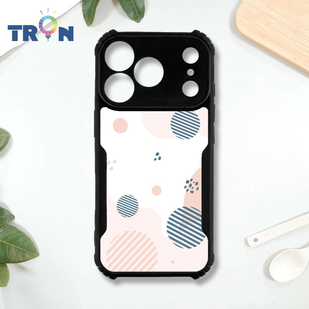 TRON iPhone 17 Pro 日系和風幾何-1 四角防摔 機甲殼 軟硬殼 手機殼