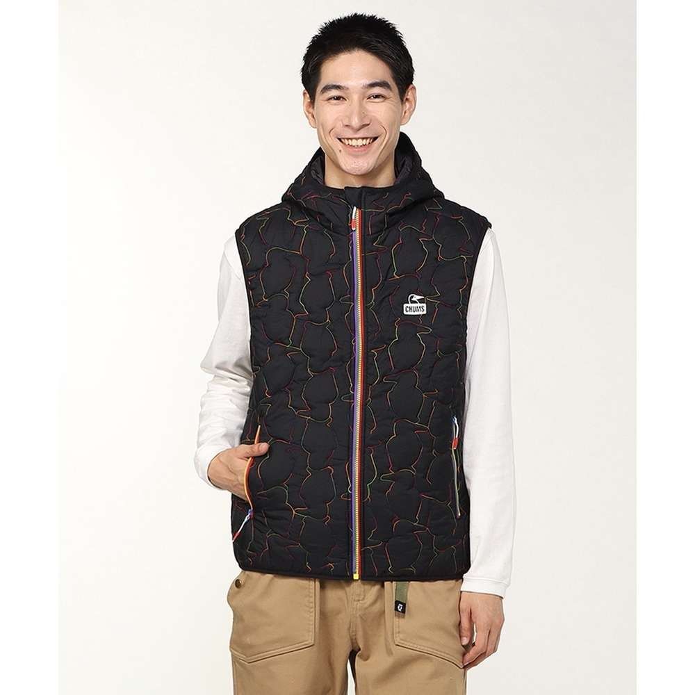 CHUMS 男Booby Stitch Padded Vest化纖背心CH041442K042 | 短袖上衣