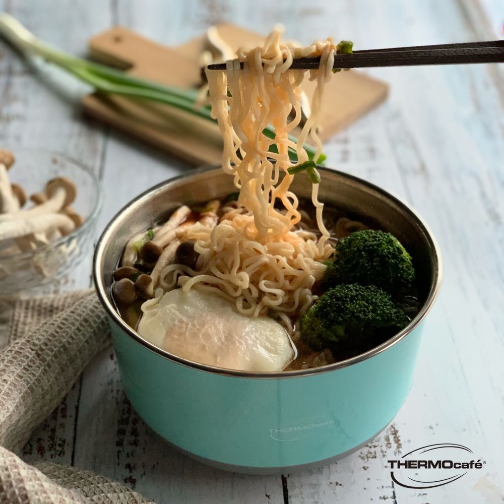 THERMOcafe凱菲不鏽鋼多功能隔熱碗1200ml(TC-BOWL)