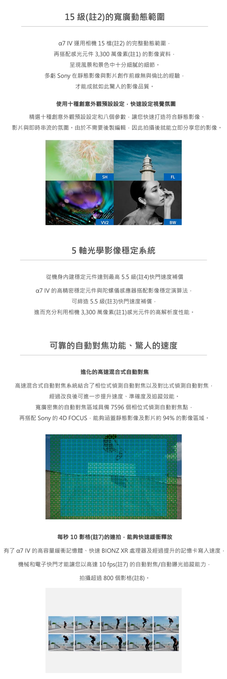 SONY索尼 A7 IV ILCE-7M4 - 詳情3