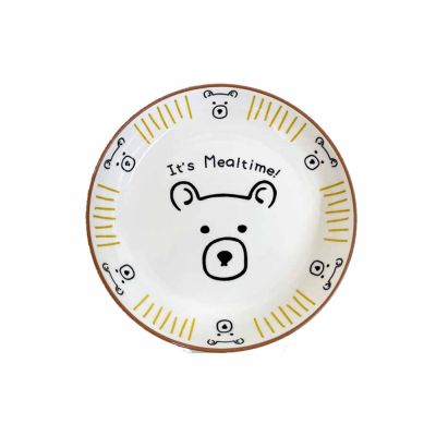 日本shinacasa-It s meal time-小熊迷你義大利麵盤