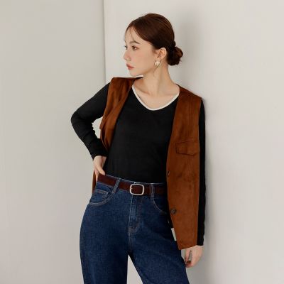 OB嚴選-親膚百搭上衣&下著-多款任選( V領 / U領 / 圓領 / 小黑褲 / 褲襪)