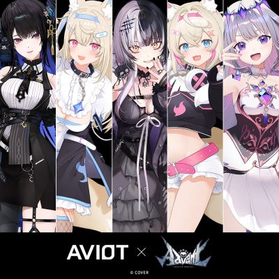 AVIOT X hololive English -Advent- 聯名款耳機 TE-V1R-HE2 真無線藍牙耳機｜官方授權