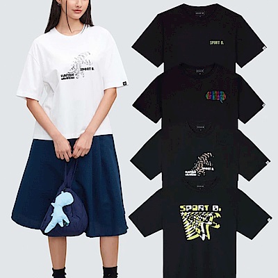agnes b. sport b. 情侶款恐龍印花短袖上衣(多款)