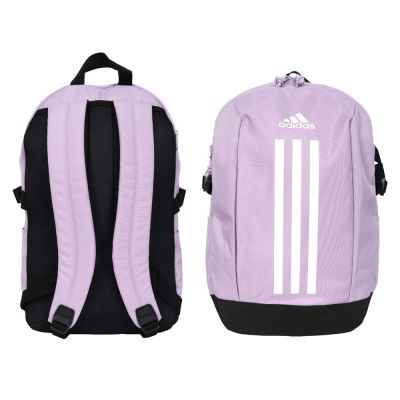 ADIDAS 大後背包-雙肩包 肩背包 旅行包 愛迪達 JX8744 薰衣草紫白