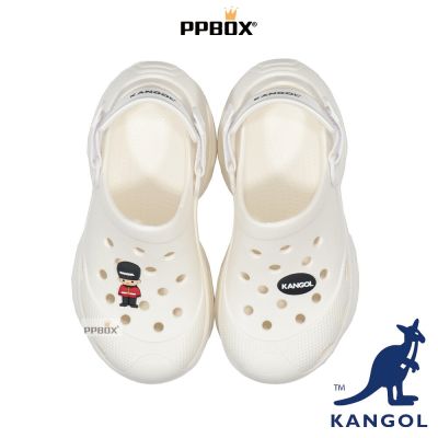 KANGOL 士兵鞋扣 洞洞鞋 拖鞋 【65228675】