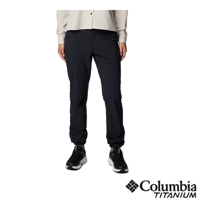 Columbia 哥倫比亞 女款-超防曬UPF50防潑長褲-黑色 UAK56510BK/IF