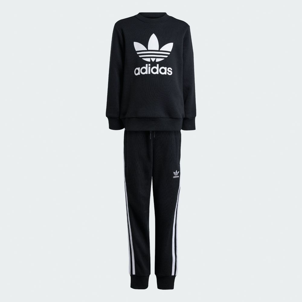 【adidas 愛迪達】 ADICOLOR 運動套裝 長袖/長褲 童裝 - Originals IY4784