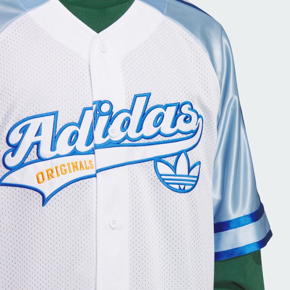 日本未入荷L Adidas ストリートバスケットシャツ JN0768 adidas 愛迪達】 BASKETBALL RETRO STREET 短袖上衣T恤男/女