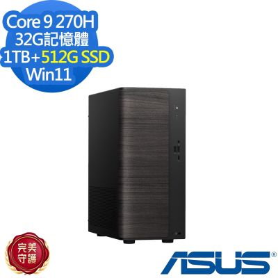 ASUS 華碩 H-V501MV-09270H004WB 桌上型電腦 Core 9 270H/32G/1TB+512G/特仕版