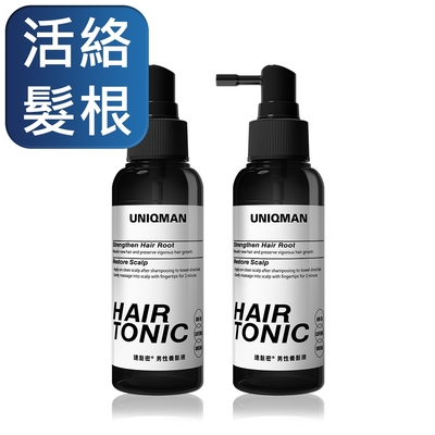 【UNIQMAN】速髮密 男性養髮液 (100ml/瓶)2瓶組