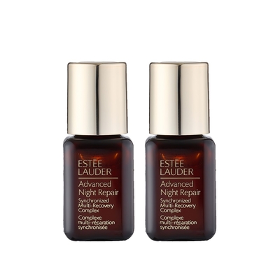 Estee Lauder 雅詩蘭黛 (小棕瓶)特潤超導全方位修護露7ml 兩入組 台灣專櫃貨