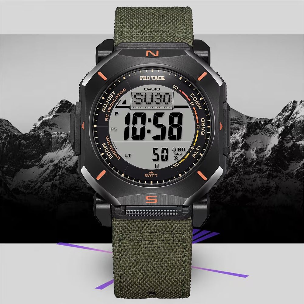 CASIO 卡西歐 PROTREK 太陽能 多功能登山腕錶 錶 手錶 送禮 PRW-69YB-3