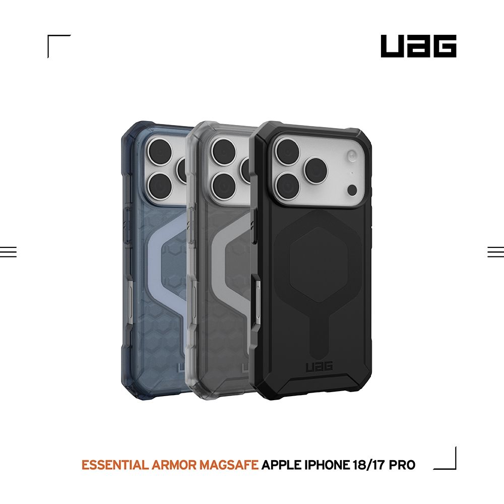 UAG iPhone 18/17 Air/Pro/Pro Max 磁吸耐衝擊輕量保護殼(支援MagSafe 手機殼) (iPhone17Pro)