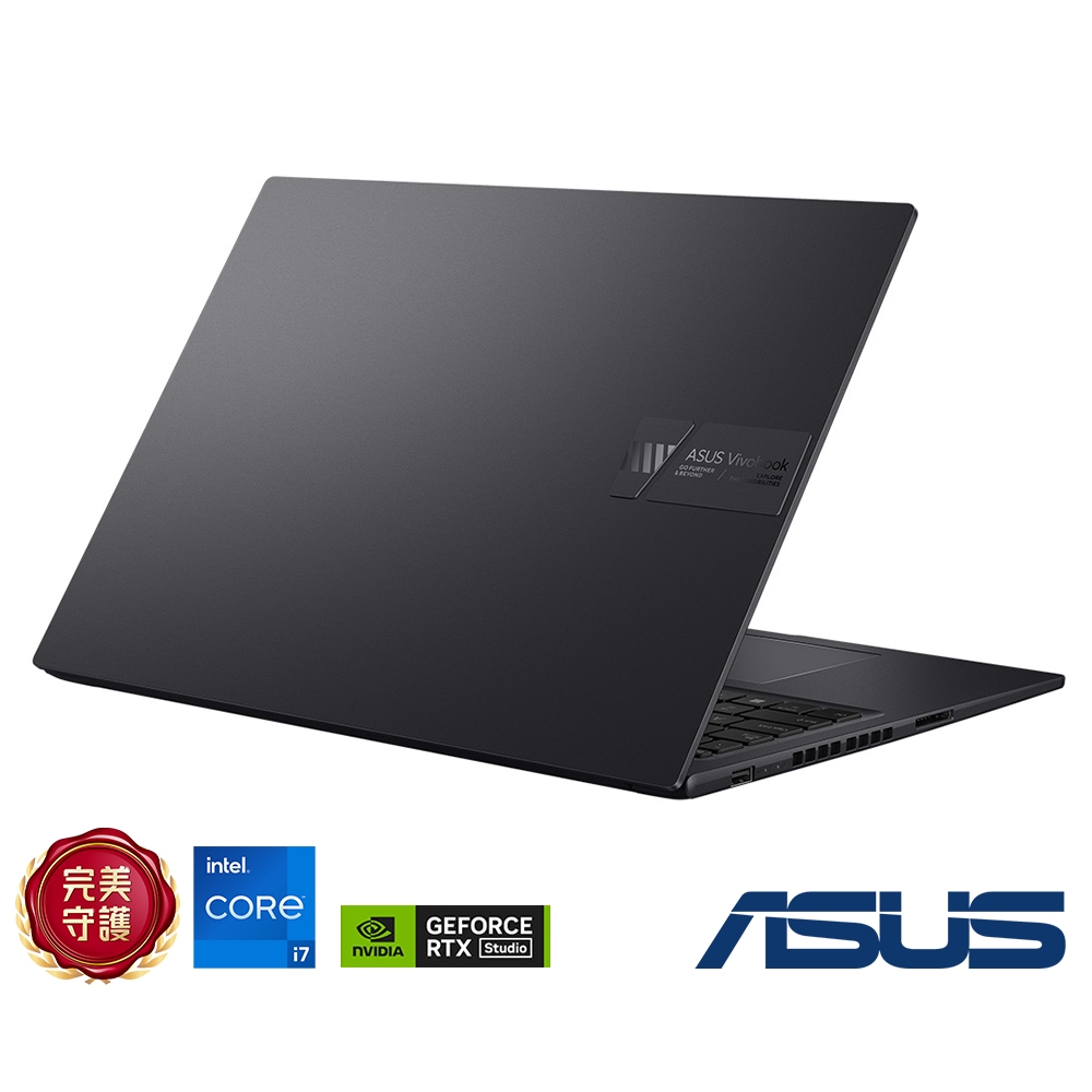 ASUS K3605ZC 16吋筆電(i7-12700H/RTX3050/16G/512G/搖滾黑/Vivobook