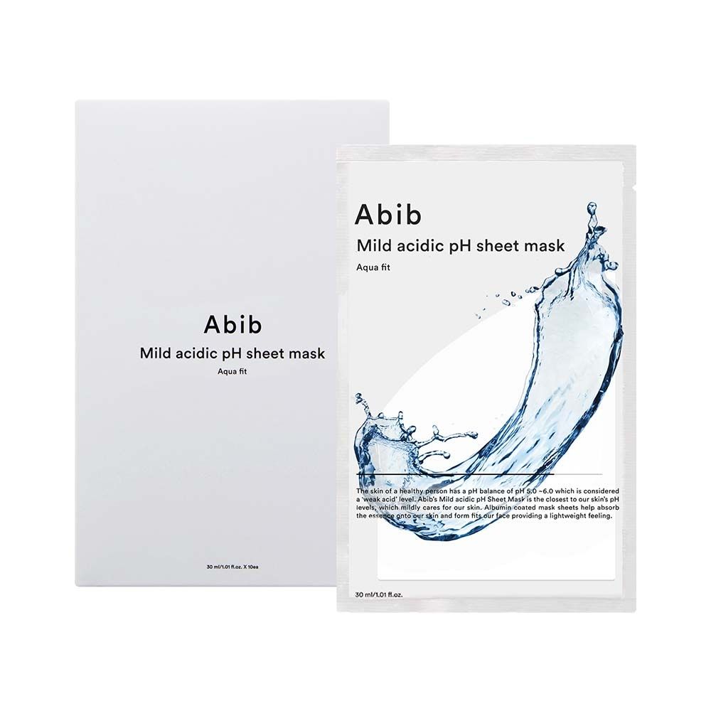 ABIB阿彼芙 PH弱酸性面膜-補水(10片/盒)_國際航空版