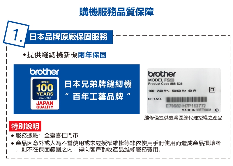 Brother兄弟 A16 - 詳情4