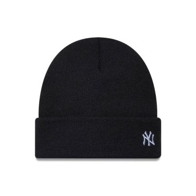 NEW ERA 男女 毛帽 MINI LOGO 紐約洋基 海軍藍 NE60691117