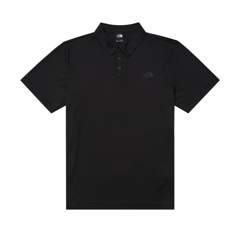 The North Face 北臉 短袖上衣 男 POLO衫 M TANKEN POLO 黑 NF0A8HQXJK3