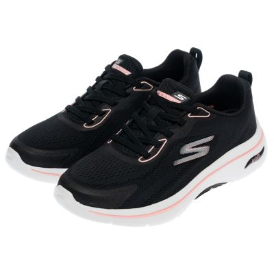 SKECHERS 女鞋 健走系列 GO WALK ARCH FIT 2.0 寬楦款 - 125346WBKPK