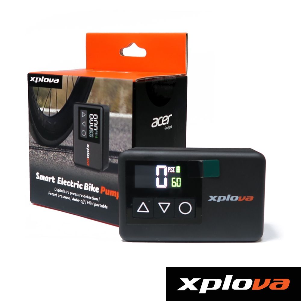 Xplova(ACER)MP1智慧電動迷你打氣機幫浦1000mah