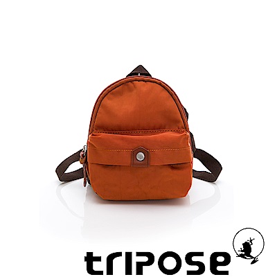tripose MEMENTO系列尼龍輕量防潑水寵物背包-橘色