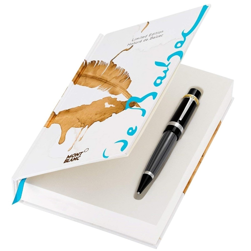 MONTBLANC 萬寶龍 文學家系列 Honore de Balzac奧諾雷‧德‧巴爾札克 限量原子筆 