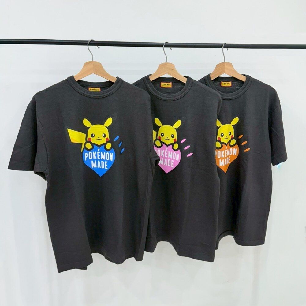 Human Made x Pokemon 寶可夢黑/白粉原宿限定XX30TE004 | 其他品牌
