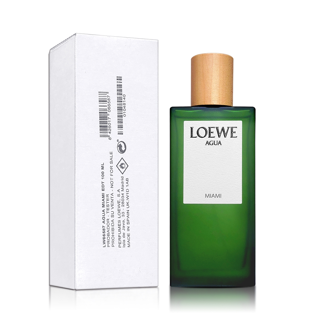 LOEWE AGUA Miami 邁阿密盛夏風情淡香水100ML TESTER 環保包裝| 香水